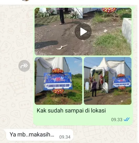 Pengiriman Karangan Bunga Wirun Kutoarjo