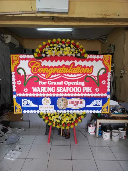 Papan Bunga Ucapan Selamat Wirun Kutoarjo