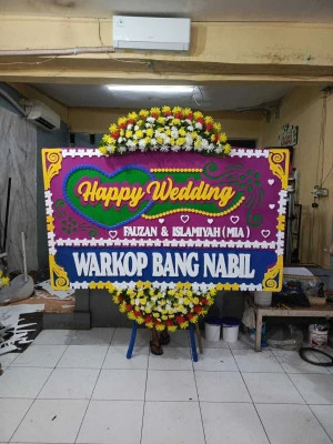 Papan Bunga di Wirun Kutoarjo