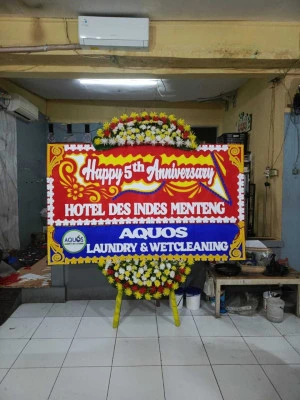 Papan Bunga di Wirun Kutoarjo