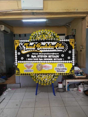 Papan Bunga di Wirun Kutoarjo