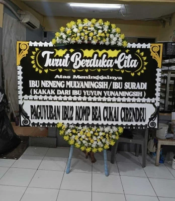 Papan Bunga di Wirun Kutoarjo